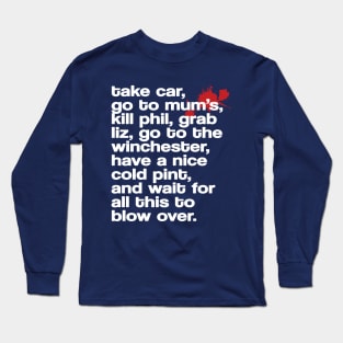 Take car, go to mum's... Long Sleeve T-Shirt